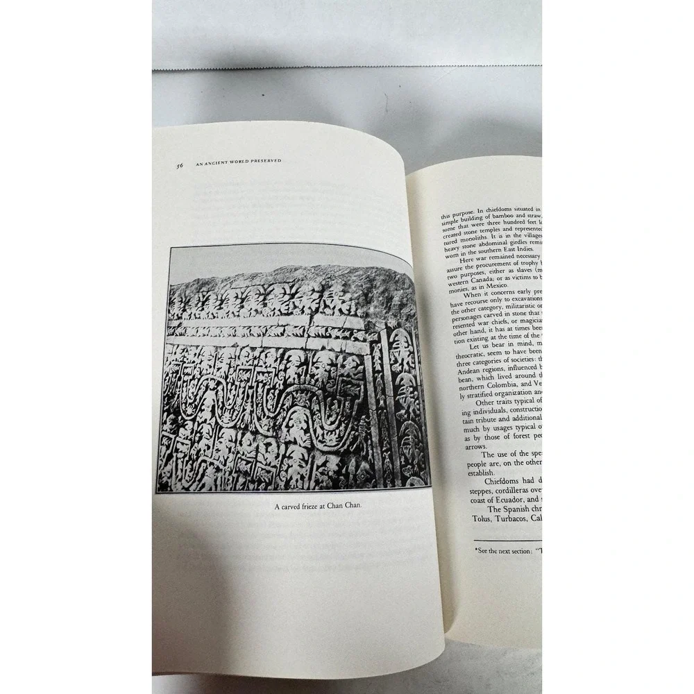 An Ancient World Preserved Engel 1972 Illustrated Prehistory Andes Archaeology